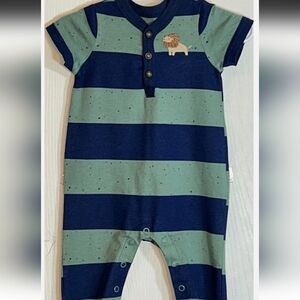 Child Of Mine Carter's Green Baby Romper, Size: 24M